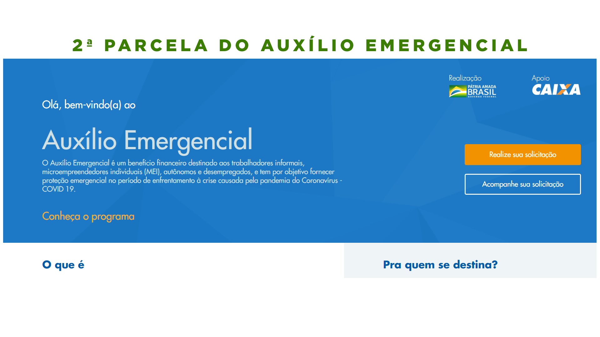 2 parcela auxilio emergencial